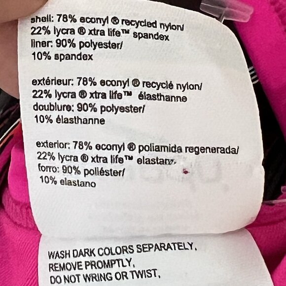 SPEEDO Fragments Drill Back PowerFlex Pink Swimsuit Women's size 10 / 36 NWT - Picture 12 of 14